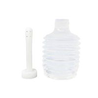 SUPVOX 12 Pcs Enema Douche Vaginal Clear 200ml Disposable Applicator Bottle for Men Women(Transparent)