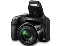 Panasonic Lumix DMC-FZ70 Digital Camera, 60x Optical Zoom, 16MP (Black) +4GB SDHC Card