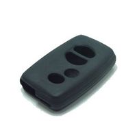 S2N Black Toyota keyshirt silicone cover for Camry HYBRID Keyless entry remote fob Protection (Car key fob silicone cover)