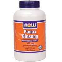 Panax Ginseng, 520 mg, 250 Caps (Pack of 2)