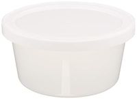 Sammons Preston Putty Containers, Pack of 10, For 3 Ounce of Putty, Durable Containers for Therapy Putty for Physical and Occupational Therapy, Soft Plastic, Portable for At Home Physical Therapy