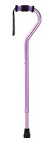 SkyMed Fashionable Offset Walking Cane Color: Purple