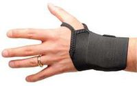 Industrial Grade 4WW02 Wrist Wrap, Black, S/M