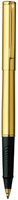 Sheaffer Agio Roller Ball, Angle Brushed 22K Gold Plate Finish with 22K Gold Plate Trim (SH/459-1)