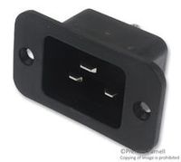 SCHURTER 4798.9200 CONNECTOR, IEC POWER ENTRY, PLUG, 16A