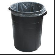 23" x 20" x 47" 63 Gallon 0.98 Mil. Trash Bags 100 Bags/Case