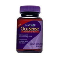 Natrol OcuSense with Lutein Capsules, 50-Count