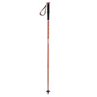 Crutches Outdoor Climbing Cane Lightweight Telescopic Folding Crutch Climbing Equipment Straight Handle (Color : Orange, Size : 58cm)