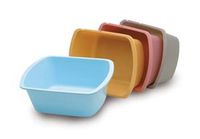 Medegen Roommates Rectangular Wash Basin/Foot Tub 7.5 Quarts Gold Disposable - Model h362-05