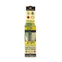 King Palm 20 Packs of 2 Packs Totaling 40 Wraps with Free S&L Fresh Seal Tube