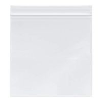 Plymor Zipper Reclosable Plastic Bags, 2 Mil, 7" x 7" (Case of 1000)