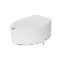Raised Toilet Seat, White