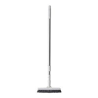 Chezaa Cleaning Brush Push Broom, Flat Floor Mop, Removal Pet Hair Dust Mop Sweeper with Adjustable Long Handle for Hardwood Professional Cleaning System