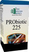 Ortho Molecular Products - PRObiotic 225 - 15-3 Gr Packets