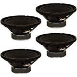 Goldwood Sound, Inc. Stage Subwoofer, OEM 8" Woofers 130 Watts each 8ohm Replacement 4 Speaker Set (GW-8002/8-4)