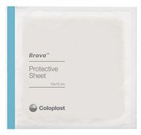 Coloplast 32105 Brava Protective Sheets - 4 x 4 in. (10 x 10 cm) (10/Pack)
