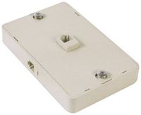 RCA TP252 3-Way Modular Wall Phone Jack (Ivory)
