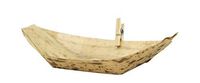 PacknWood 210BJQ9 Bamboo Leaf Boats - 1.5 oz - 3.7 x 2.1 x 0.6" - 2000 per case