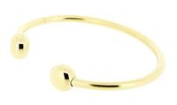 Q Ray Goldtone Standard Bracelet SIZE MEDIUM QRay Q.Ray Q-Ray