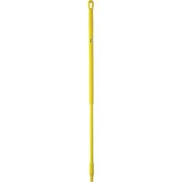 Vikan 29366 51" Fiberglass Handle with Threaded Tip, 1-7/32" Diameter, Yellow