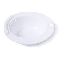 Bbshoping Sitz Bath for Hemorrhoids, Over The Toilet Relief for Hemorrhoids, Pregnancy, Bladder/Prostate Discomfort,Fit Most Toilets,Ideal for Post-Episiotomy Patients (White)