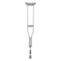 ZBYL Underarm Crutches Aluminum Alloy Ergonomic Design Lightweight Non-Slip Shock Absorption, Suitable for People Who are 155-170Cm in Height
