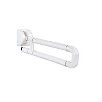 wenlongshop Foldable Toilet Grab Bar,U Type Non-Slip Stainless Steel Safety Flip Frame for Elderly, Handicap,Lavatory,Bathroom,Barrier-Free Handrail