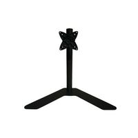 Mount-It! Single Monitor Stand | Free Standing Desk Mount | Height Adjustable Tilt Rotating | Fits 19 20 21 22 23 24 27 29 30 Inch Computer Screens | VESA 75 100 Compatible | Holds up to 33 Pounds