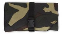 Wellness Travel Pack - The Pill Organizer Wallet, Fits All Size of Medications, Extra Small to Extra Large, Holds Pills, Drops, Sprays & Ointments, Secure Zip Bags, Customizable Write On Label (Camo)