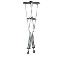 Guardian Push Button Adjustable Crutches - Youth (4'6"- 5'2") adjusts 37"- 45"