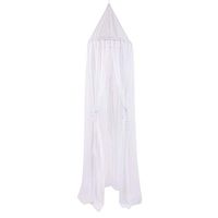 super1798 240cm Chiffon Bed Curtain Canopy Hanging Summer Mosquito Net Decor for Kids Children Bedroom White