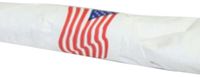 Evergreen N9S240FLAG Paper Napkin Standard Band, 4-1/4" Length x 1-1/2" Width, 0.004" Thick, American Flag (Box of 2500)