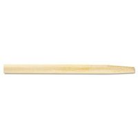 BOARDWALK 124 Tapered End Broom Handle, Lacquered Hardwood, 1 1/8 dia x 54, Natural