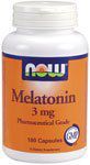Melatonin 3mg (180 Capsules) Brand: Now (Also Search By Category: Now)