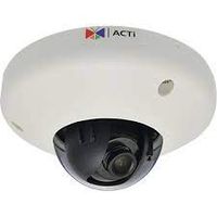 Acti Corporation E97,10 MP Mini Dome Camera, Network Camera,Fixed Lens with f3.6mm/F1.8,RJ45 Connection