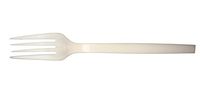 Primeware PWF-7 Fork, Plant Starch Material, 7" - 1000/Cs (20 x 50)