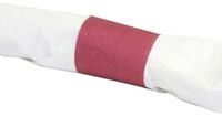 Evergreen N9S290 Paper Napkin Standard Band, 4-1/4" Length x 1-1/2" Width, 0.004" Thick, Burgundy (Box of 2500)