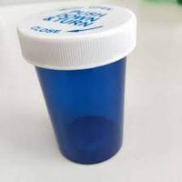 Pill Bottles Blue Prescription Medicine Vials w/Child Resistant Caps Multiple Size and Quantities… (20 Dram/400 Units)