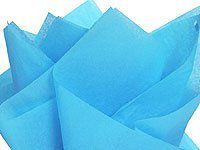 Tissue Paper TURQUOISE ~ FOR CRAFTS & GIFT BAGS ~ 24 sheets
