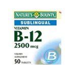 Us Nutrition Inc Sublingual Vitamin B-12 tablets - Model 179-2126 - Pkg of 50
