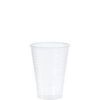 Dart Y12T 12 oz Tall Trans Ribbed Wall PS Cup (Case of 1000)