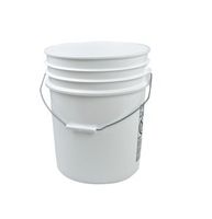 Argee RG5500 5 Gallon Heavy Duty Pail, 75 mil, White