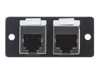 Kramer Electronics Wall Plate Insert - 2 x RJ-45