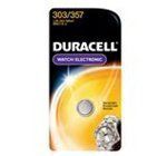 Duracell Specialty Batteries, 1.5 V, 303/357, Watch/Electronic, D303/357PK03