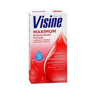 Visine Visine Maximum Redness Relief Lubricant Eye Drops, 0.5 oz (Pack of 3)
