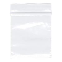 Plymor Zipper Reclosable Plastic Bags, 2 Mil, 1.5" x 1.5" (Pack of 200)