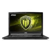 MSI WE63235 WE63 8SJ-235 15.6 inch Intel Core i7-8750H 2.2GHz/ 32GB DDR4/ 512GB PCI-E SSD/ Quadro P2000/ USB3.1/ Windows 10 Pro Notebook (Aluminum Black)