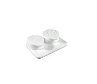 Deep Well Flip-top Contact Lens Cases (Orange, 2)