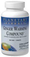 Ginger Warming Compound Planetary Herbals 180 Tabs