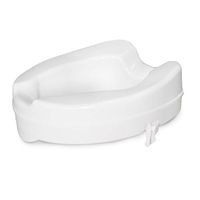 Raised Toilet Seat, White